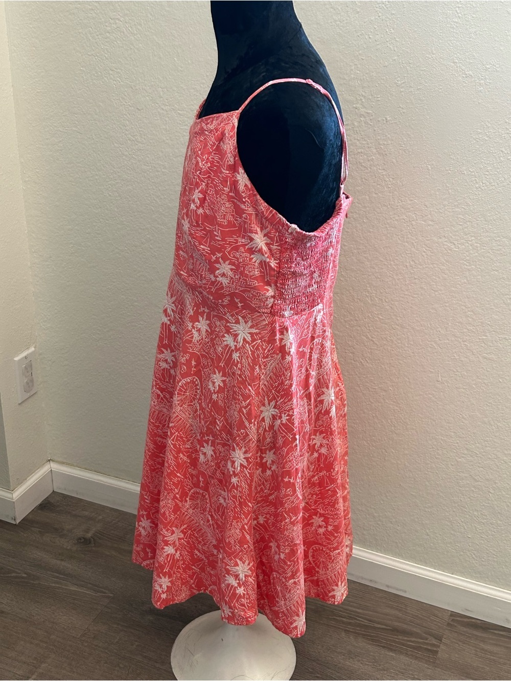 Old Navy Coral Sundress Size XL - Picture 3 of 8